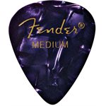 FENDER - MEDIUM CELLULOID PICKS - Purple Moto - 12 PICKS PACK